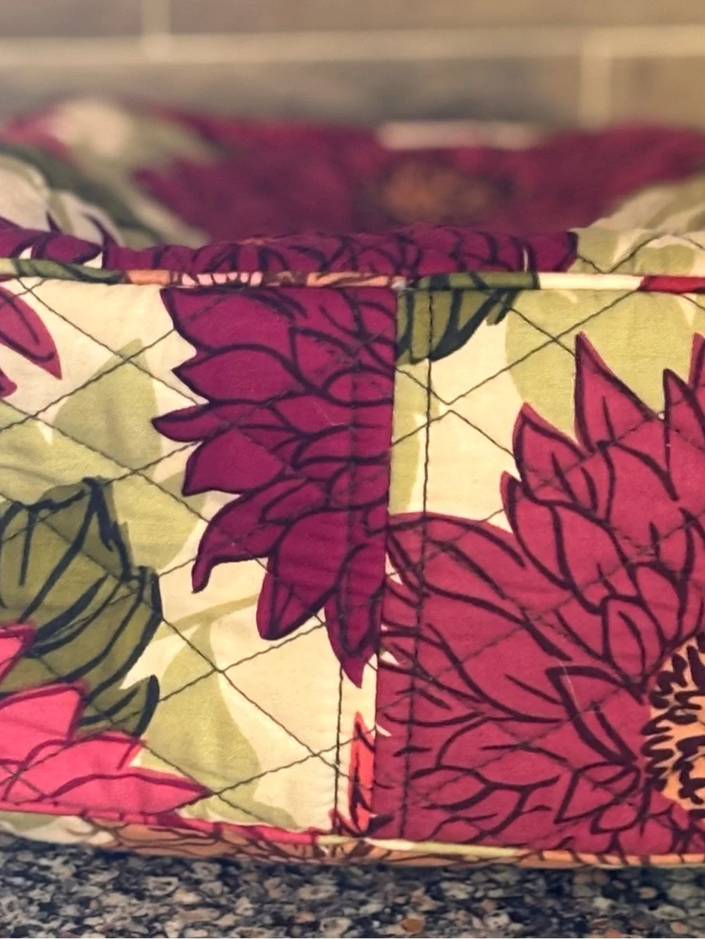 Vera Bradley Pink Purple Green Floral Notebook & Accessory Set